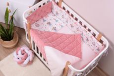 Дитячий постільний комплект Baby Veres Velour Princess (5 одиниць), бавовна-велюр